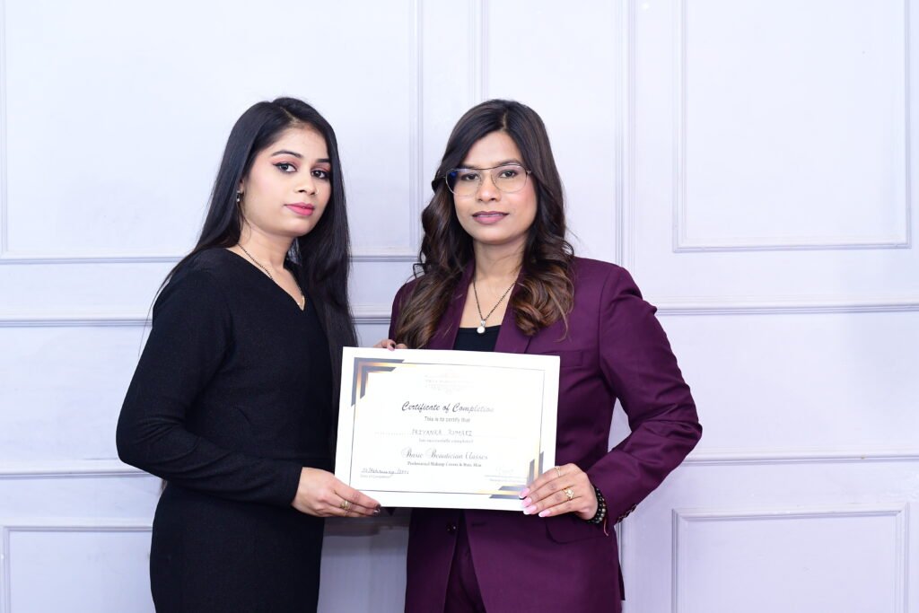 Professional bridal and airbrush course graduate