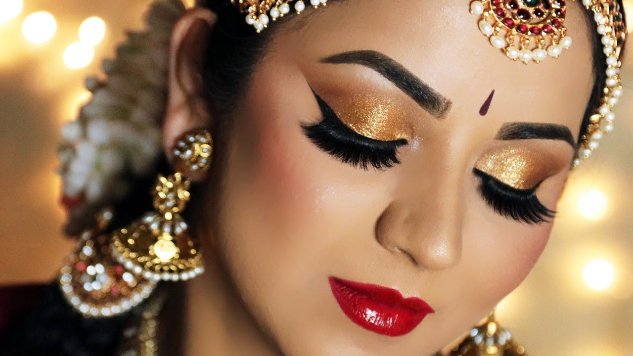 Eye makeup detail